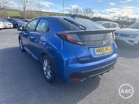 Used Honda Civic S 2015 Blue Hatchback