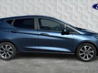 Usado Ford Fiesta Trend 95 HP (69 kW) 2021 Azul Citadino
