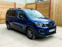 Used Peugeot Rifter Allure 131 HP (96 kW) 2023 Blue MPV