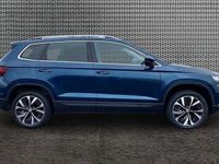 Used Skoda Karoq SE L 110 HP (80 kW) 2023 Petrol blue metallic SUV