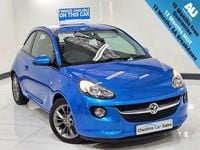 Used Vauxhall Adam Unlimited 70 HP (51 kW) 2017 Blue Hatchback