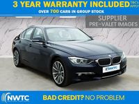 Used BMW 325 Luxury Line 2015 Blue Sedan
