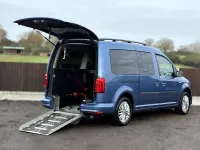 Used VW Caddy Maxi Life 102 HP (75 kW) 2018 Blue MPV