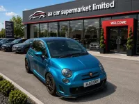 Used Abarth 595 Turismo 160 HP (117 kW) 2013 Blue Hatchback