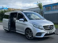 Used Mercedes V250 AMG line 2018 Silver MPV