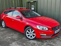 Used Volvo V60 SE 150 HP (110 kW) 2018 Red Estate