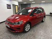 Used VW Golf Sportsvan SE 110 HP (80 kW) 2015 Red MPV
