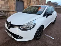 Used Renault Clio IV Dynamique 90 HP (66 kW) 2014 White Hatchback