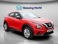 Used Nissan Juke Acenta 113 HP (83 kW) 2021 Red SUV