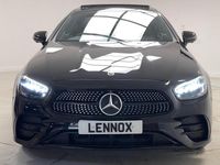 Used Mercedes E450 AMG line 2021 Black Coupe