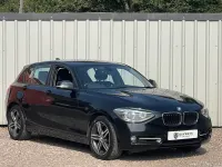 Used BMW 118 Sport Line 170 HP (125 kW) 2013 Black Hatchback