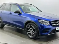 Used Mercedes GLC250 AMG 211 HP (155 kW) 2019 Blue SUV