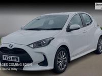 Used Toyota Yaris Hybrid 2023 White Hatchback