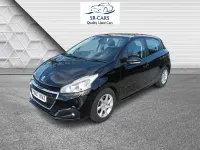 Used Peugeot 208 Active 75 HP (55 kW) 2017 Black Hatchback