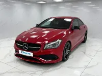 Begagnad Mercedes CLA180 AMG line 122 HK (89 kW) 2017 Röd Sedan