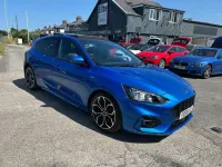 Used Ford Focus ST-Line X 150 HP (110 kW) 2018 Blue Hatchback
