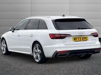 Used Audi A4 S-Line 204 HP (150 kW) 2023 Arkona white Estate