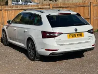 Used Skoda Superb 2019 White Estate