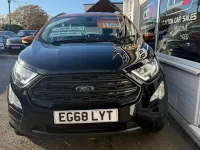 Used Ford Ecosport ST-Line 125 HP (91 kW) 2019 Black SUV