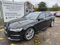 Used Audi A6 Black Edition 190 HP (139 kW) 2017 Black Estate