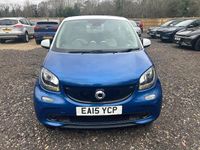 Used Smart ForFour Passion 71 HP (52 kW) 2015 Blue Hatchback