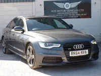 Used Audi A6 Black Edition 313 HP (230 kW) 2014 Grey Sedan