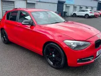 Used BMW 116 Sport Line 2012 Red Hatchback