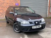 Used Seat Ibiza Ecomotive 79 HP (58 kW) 2008 Black Coupe