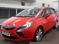 Used Vauxhall Zafira Elite 2014 Red MPV