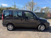 Używany Fiat Doblò Dynamic 77 KM (56 kW) 2008 Czarny Minivan