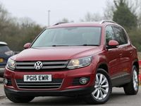 Used VW Tiguan Match 150 HP (110 kW) 2015 Red SUV