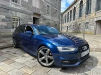 Used Audi A4 Black Edition 177 HP (130 kW) 2013 Blue Estate