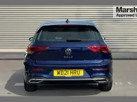 Used VW Golf VIII Style 128 HP (94 kW) 2021 Blue Hatchback