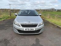Second-hand Peugeot 308 SW Active 2015 Argintiu Break