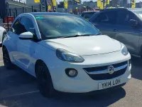Used Vauxhall Adam Glam 70 HP (51 kW) 2014 White Hatchback