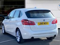 Used BMW 220 Active Tourer Luxury Line 189 HP (139 kW) 2015 White MPV