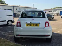 Used Fiat 500 Pop 69 HP (50 kW) 2017 White Hatchback