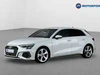 Used Audi A3 S-Line 2022 White Sedan