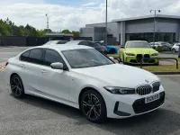 New BMW 330e M Sport 2026 White Sedan