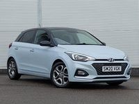 Used Hyundai i20 84 HP (61 kW) 2020 Blue Hatchback