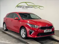 Used Kia Ceed 136 HP (100 kW) 2019 Red Hatchback