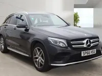 Used Mercedes GLC220 AMG line 170 HP (125 kW) 2016 Black SUV