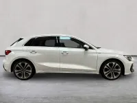 New Audi A3 Sportback S-Line 150 HP (110 kW) 2025 White Hatchback