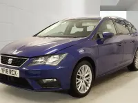 Begagnad Seat Leon SE Dynamic 2018 Blå Kombi