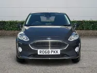 Usado Ford Fiesta Titanium 2018 Cinzento Citadino