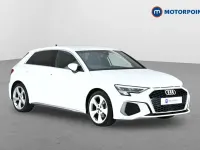 Used Audi A3 S-Line 2023 White Sedan