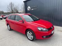 Used VW Golf VII SE 105 HP (77 kW) 2013 Red Estate