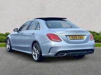 Used Mercedes C220 AMG Line Premium Plus 2016 Silver Sedan