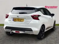 Begagnad Nissan Micra 91 HK (66 kW) 2022 Vit Halvkombi