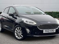 Used Ford Fiesta Titanium 125 HP (91 kW) 2021 Black Hatchback